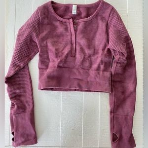 Aerie Offline Waffle top